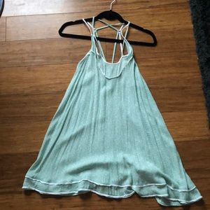 FREE PEOPLE DRESS WITH STRAPPY BACK